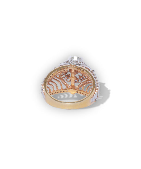 SOLITAIRE FANCY MOUNT RING